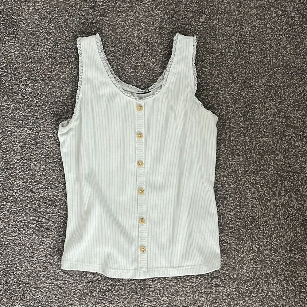 Light green Target tank top